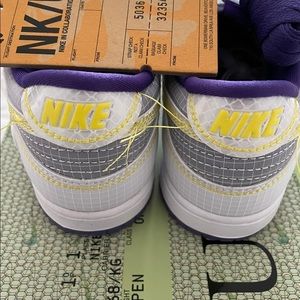 Deadstock Nike union dunk court purple size 10 $380 or best offer